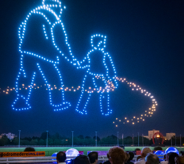 Spectacle de drones dans toute la France Show - Le Voyageur des Rêves 2026 - Magic Drone Show